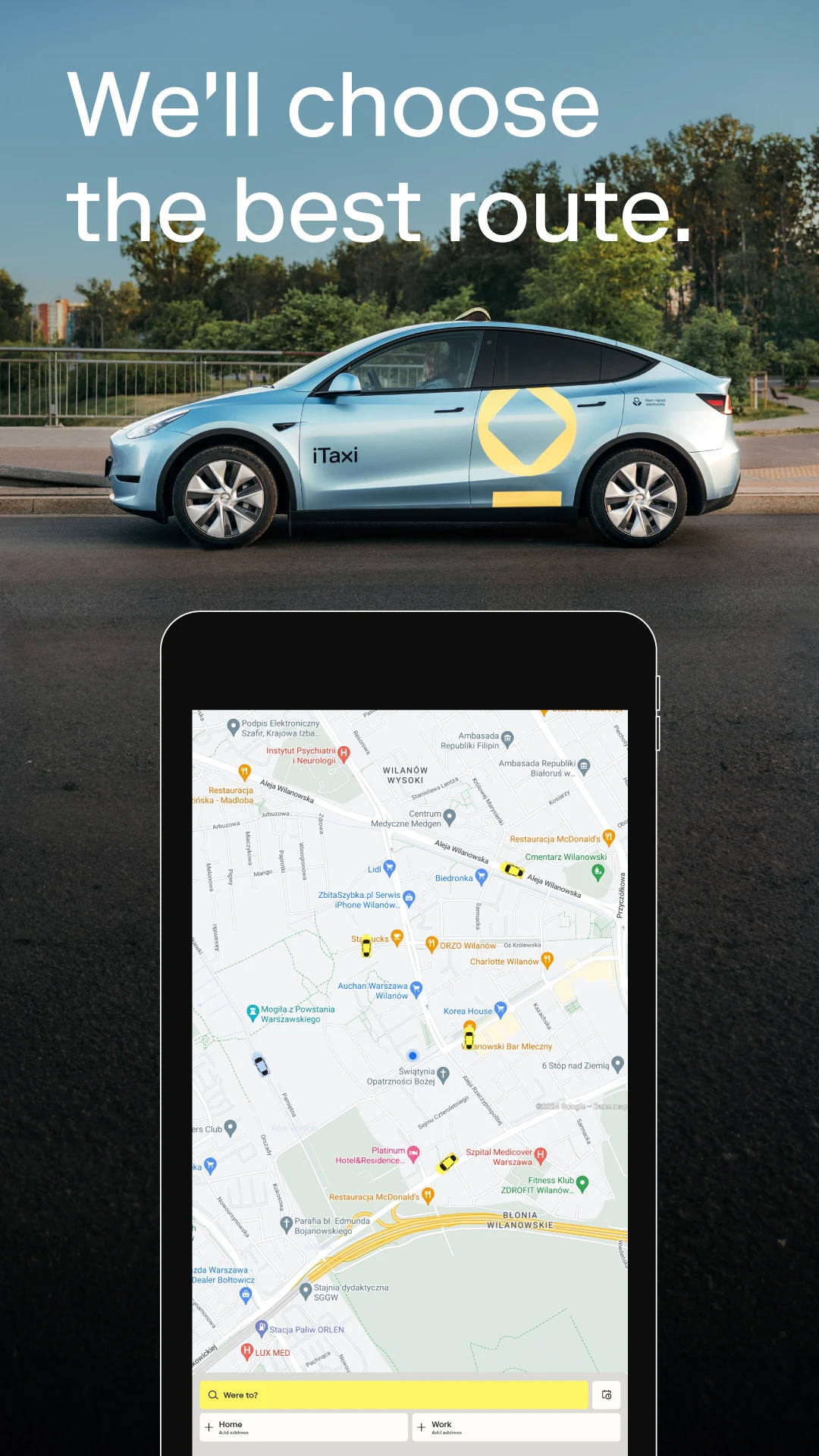 iTaxi - the taxi app screenshot
